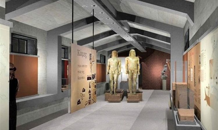 Μουσείο Αρχαίας Κορίνθου: Οι δίδυμοι Κούροι έτοιμοι να υποδεχθούν το κοινό